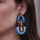 Celine Earrings Blue