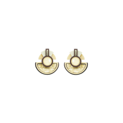 Jaci Khaki Earrings